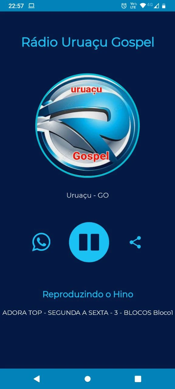 Rádio Uruaçu Gospel screenshot